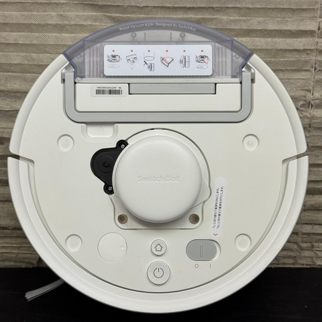 ☆SwitchBot　K10+　ロボット掃除機　自動ゴミ収集　水拭き　オマケ付き