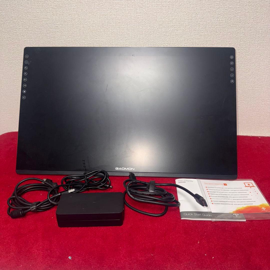 GAOMON PD2200 液晶ペンタブ 21.5インチ動作確認済み ※ペン欠品