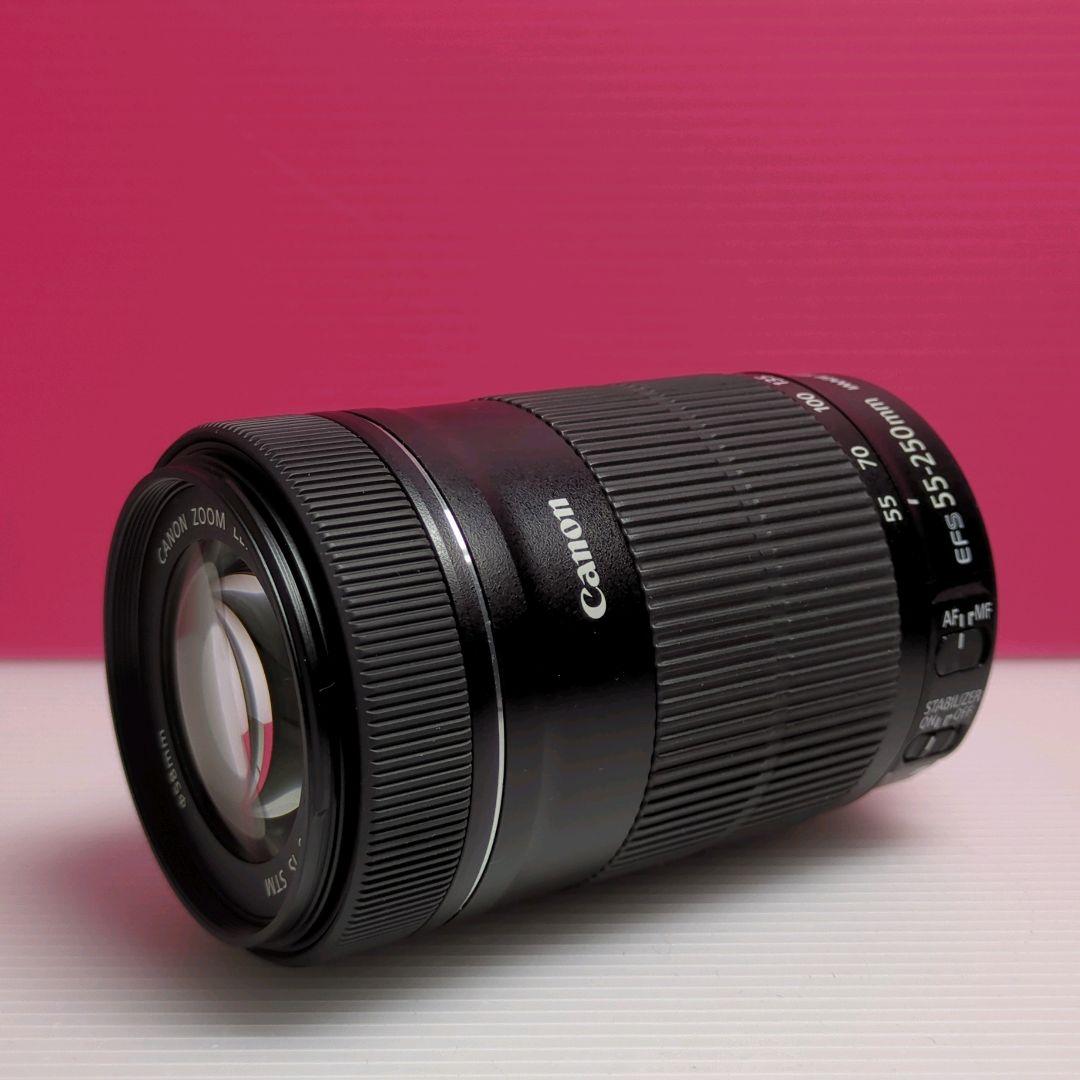 ★極美品★Canon EF-S 55-250mm F4-5.6 IS STM