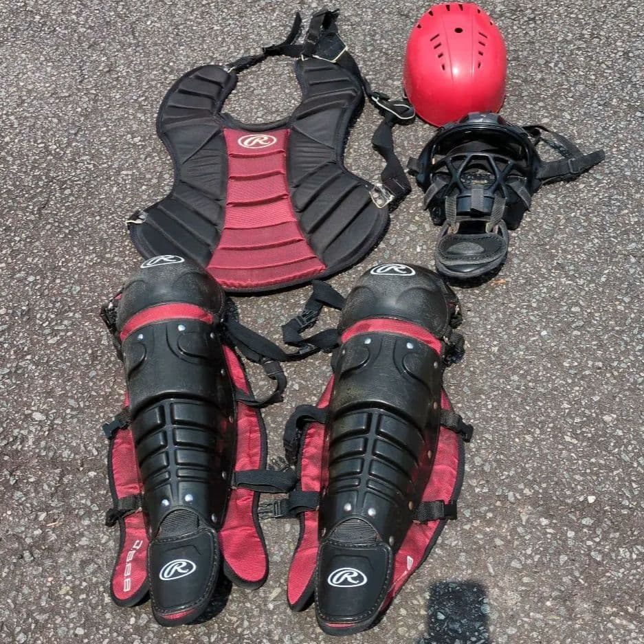 軟式用ローリングス・キャッチャー防具セット