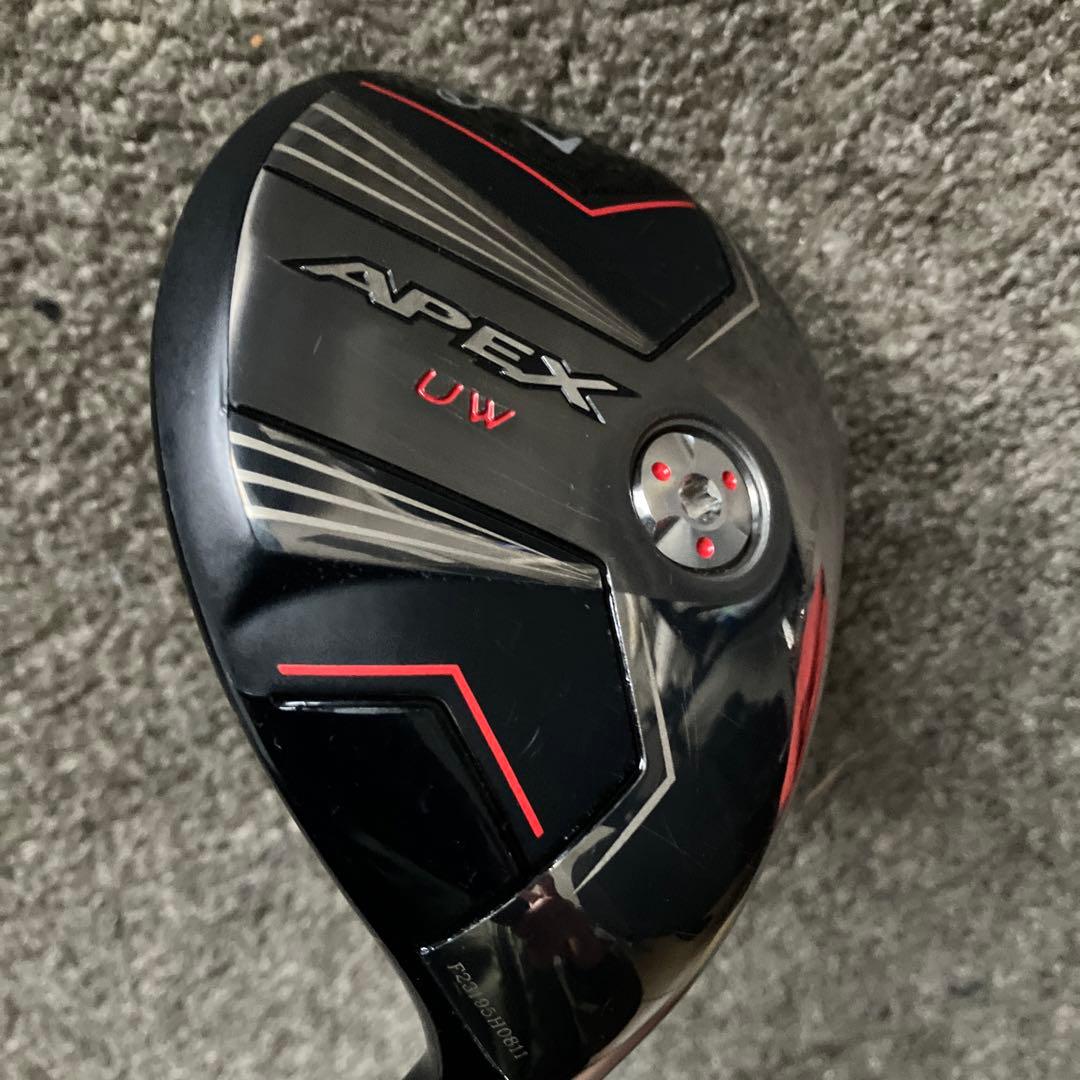 本日限定価格美品キャロウェイAPEX UW 19度 ディアマナWB63Sシャフト