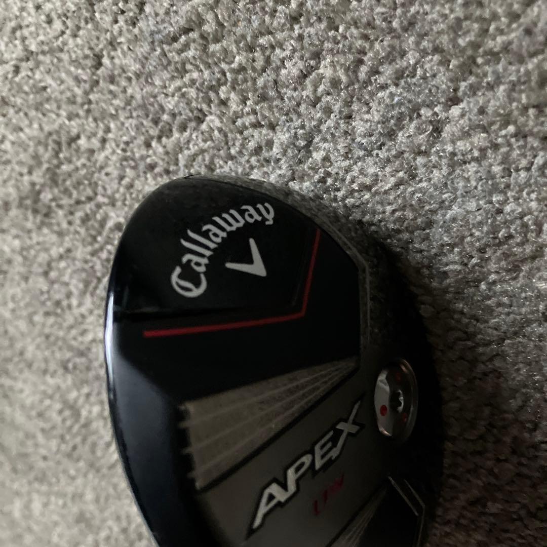 本日限定価格美品キャロウェイAPEX UW 19度 ディアマナWB63Sシャフト