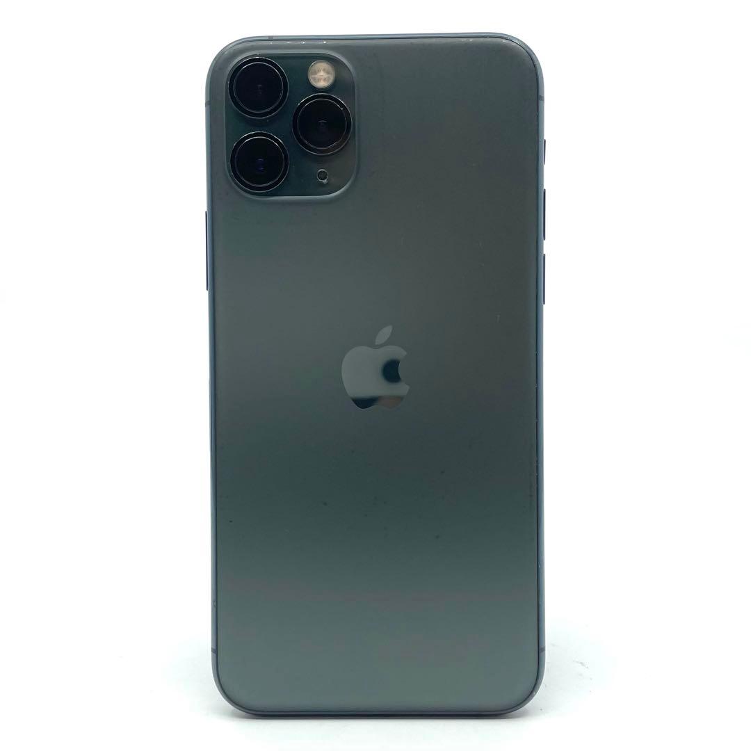 良品　iPhone11pro 256G ミッドナイトグリーン　SIMフリー