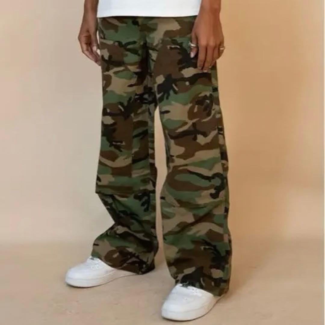 EPTM 迷彩 ダブルニー バギーパンツ