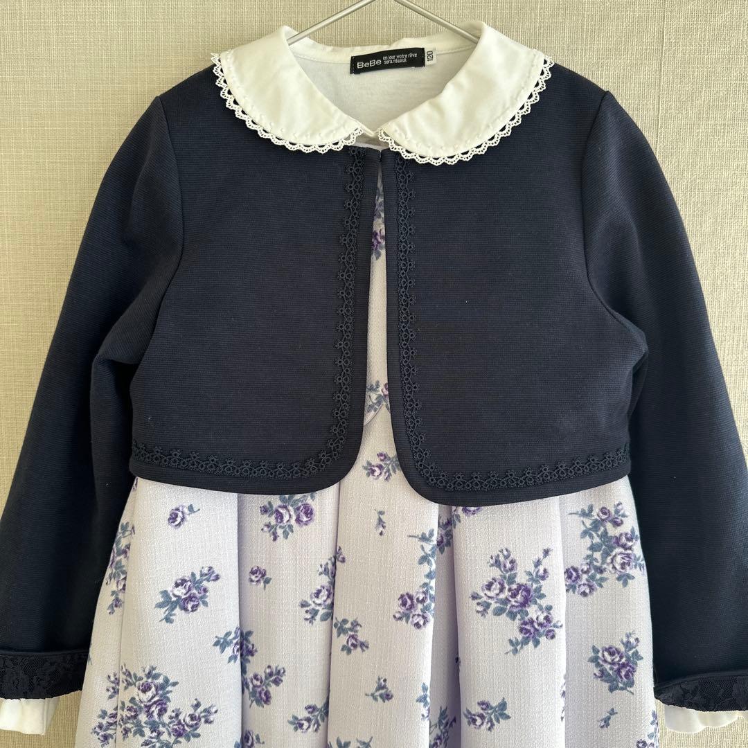 BeBeべべ　フォーマルワンピース120