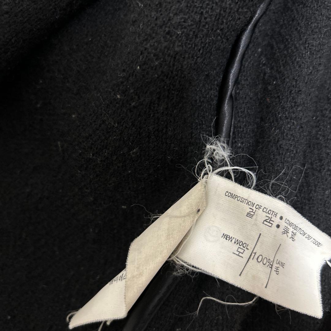 グローバーオール ヘリンボーン ダッフルコート　キングストン　チャコールグレー