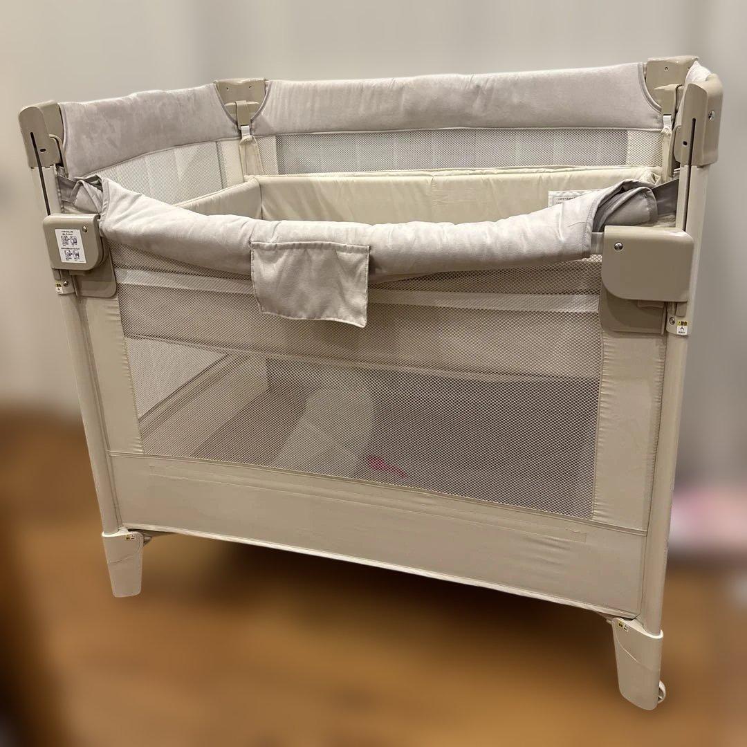 【2025年購入・付属品完備】ココネル エアープラス AB ホワイトベージュ