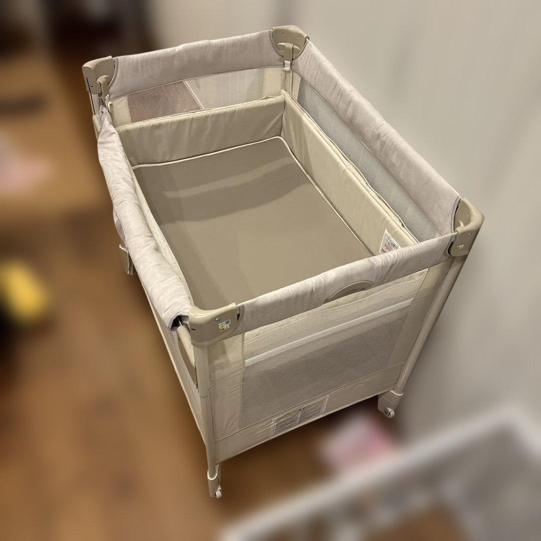 【2025年購入・付属品完備】ココネル エアープラス AB ホワイトベージュ