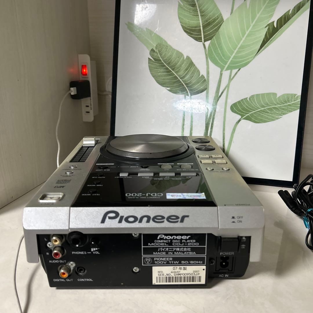 Pioneer CDJ-200 DJ機材 完動品
