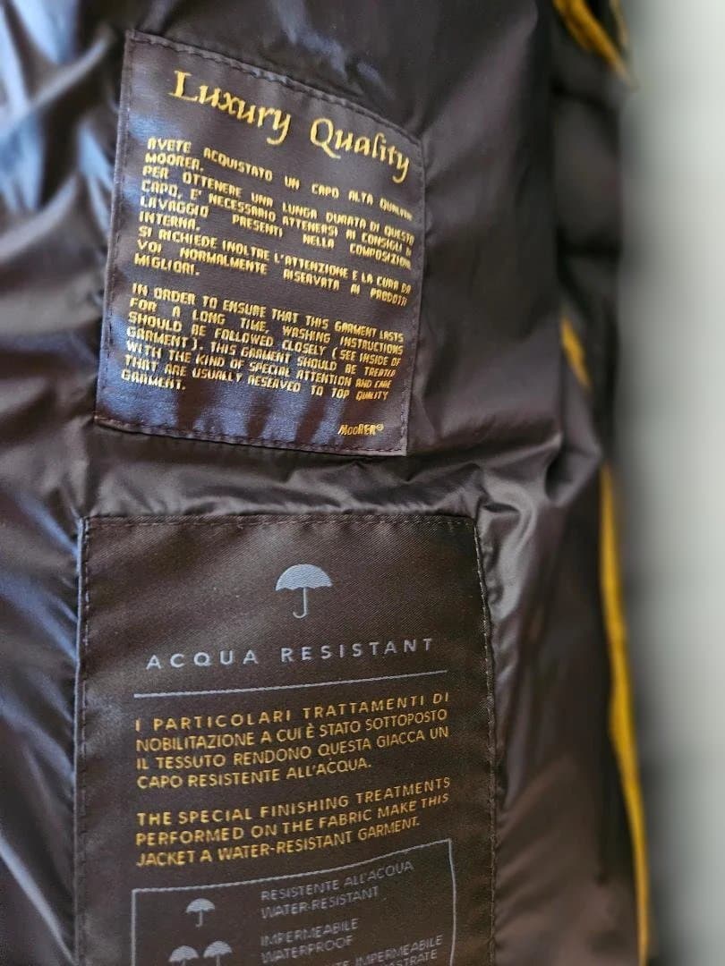 Moorer ACOMA ブラウン ダウンジャケットsize54