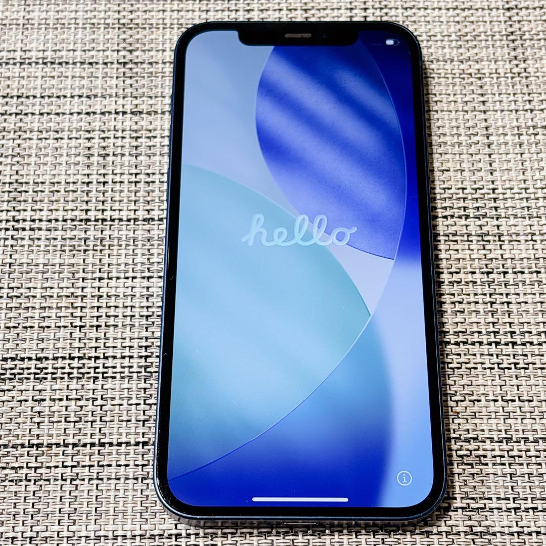 iPhone 12 SIMフリー　128GB 本体のみ　ブルー