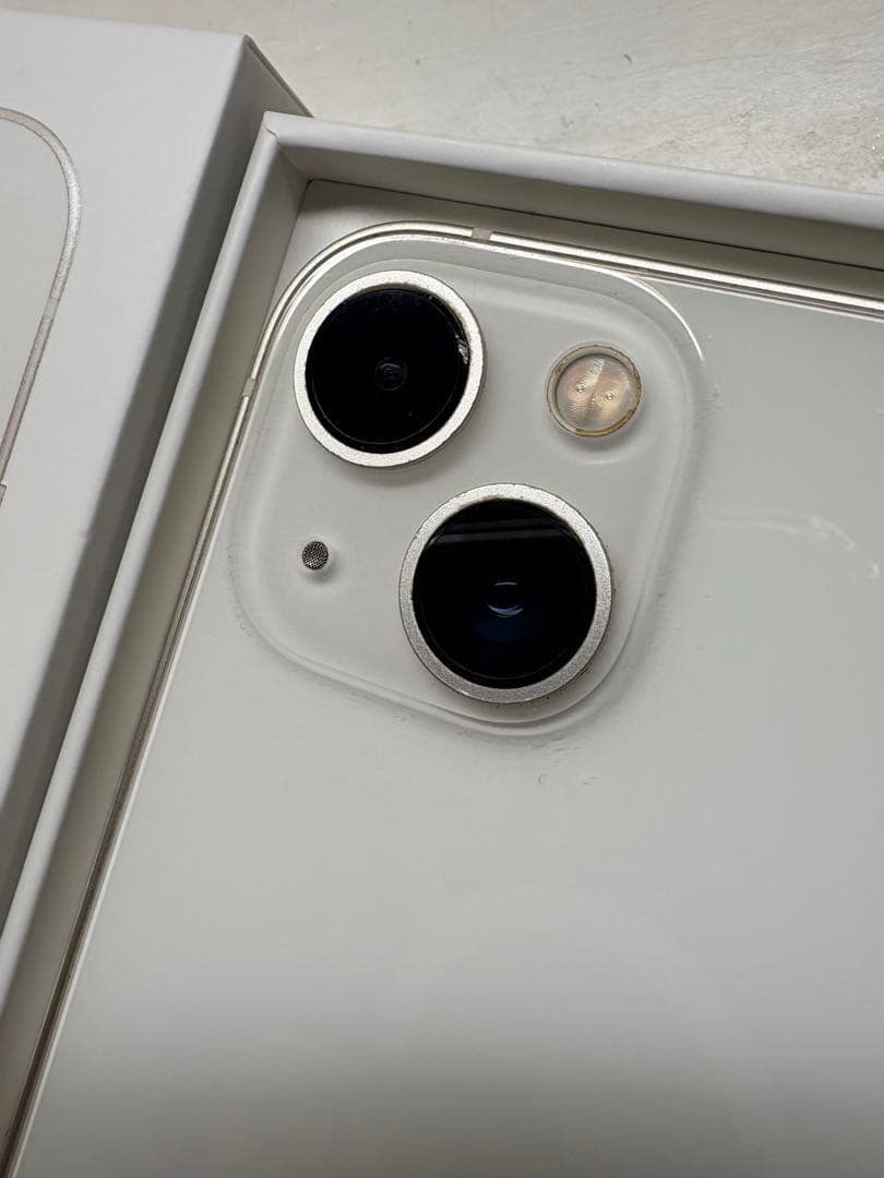 【美品 iPhone13 128GB 】 SIMフリー・未使用ケーブル付き