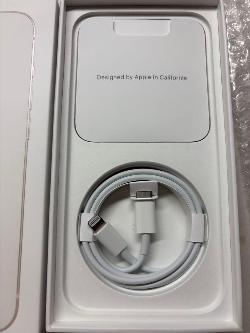 【美品 iPhone13 128GB 】 SIMフリー・未使用ケーブル付き