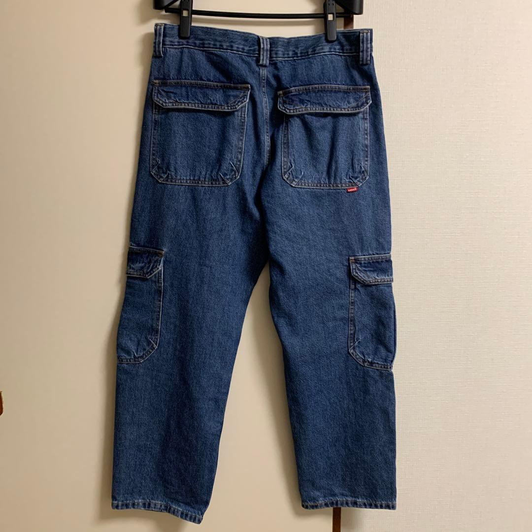 LEVI'S ダークブルー カーゴパンツ