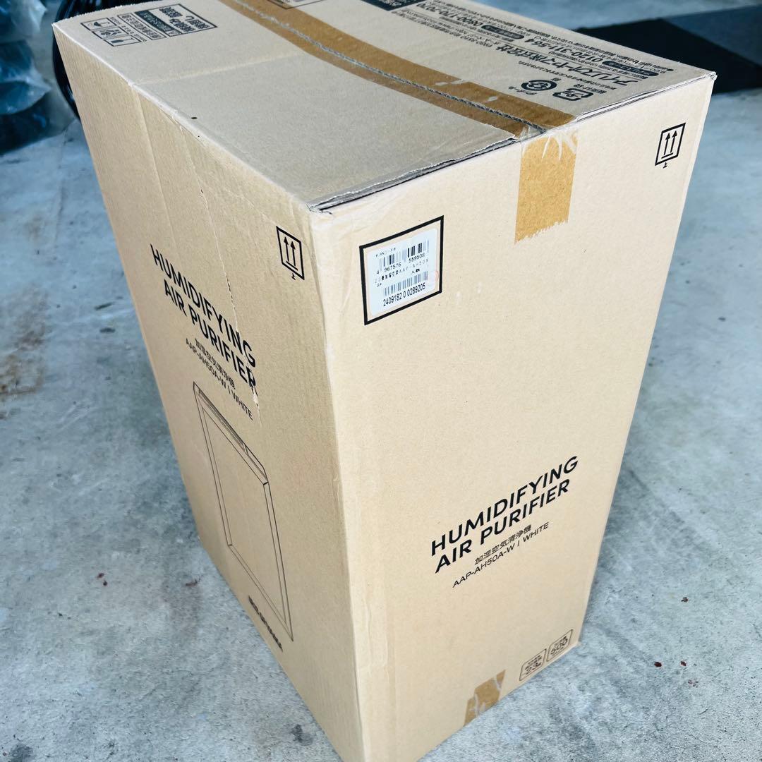 アイリスオーヤマ　AAP-AH50A-W ホワイト 加湿空気清浄機