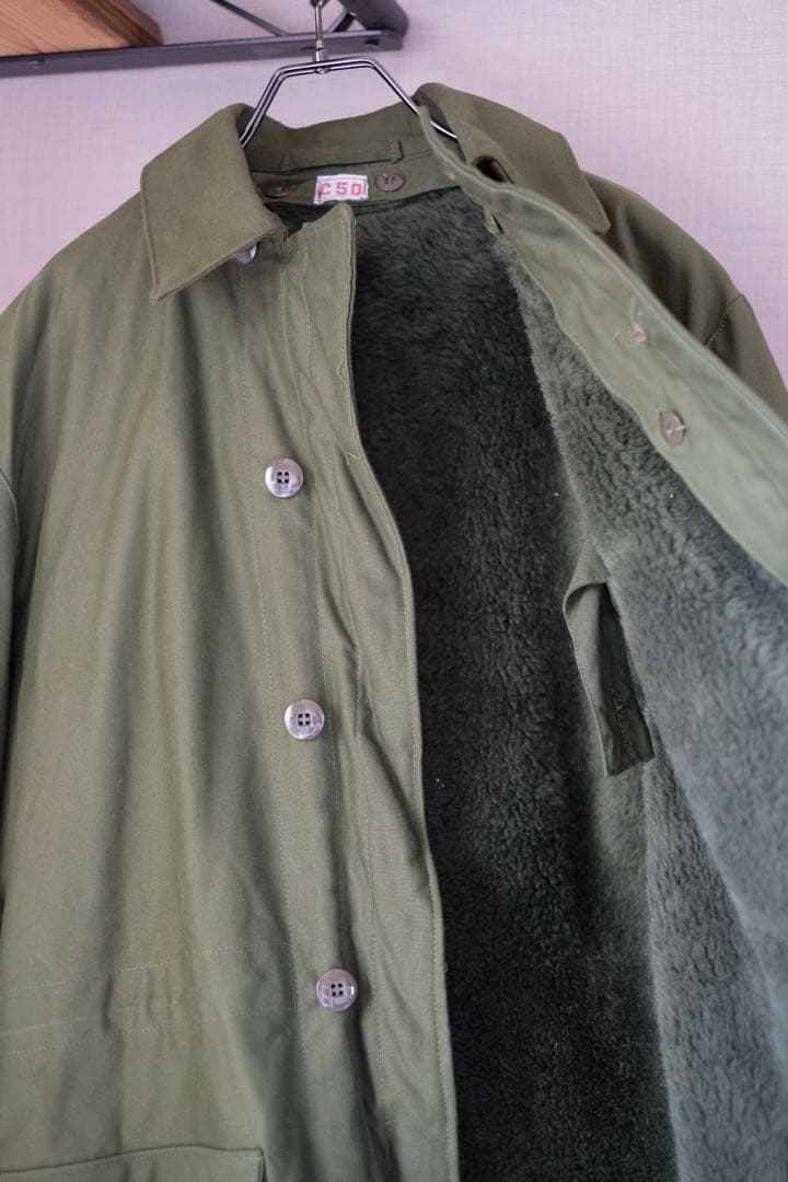 スウェーデン軍 M59 フィールドコート C50 ライナー付き