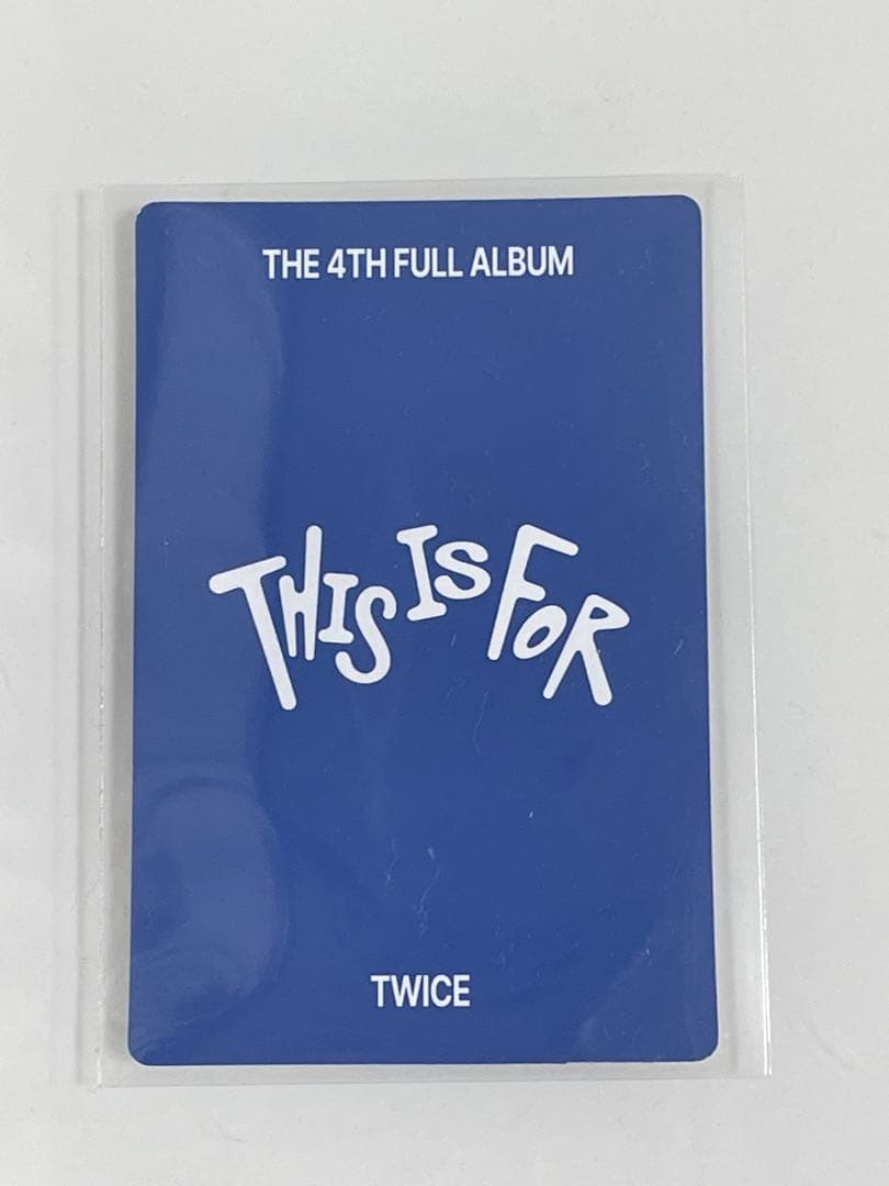 TWICE THIS IS FOR サノク 事前収録限定 トレカ　サナ