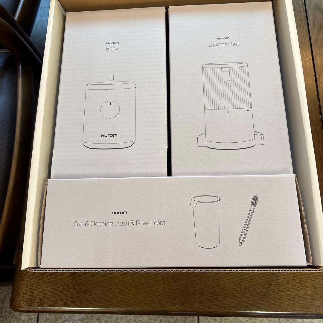 ⭐︎新品⭐︎ヒューロムのスロージューサー「H310A」ラベンダー