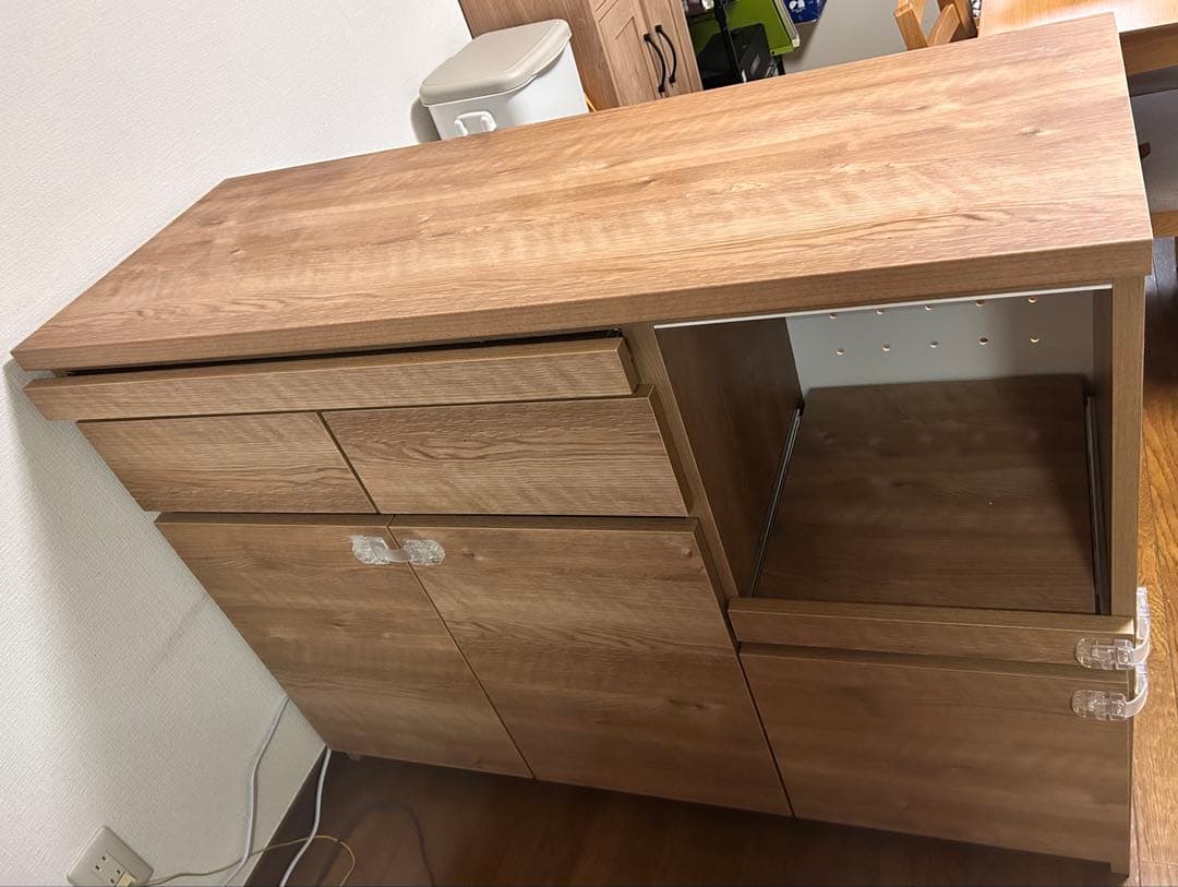 LOWYA ロウヤ　キッチンカウンター　レンジ台