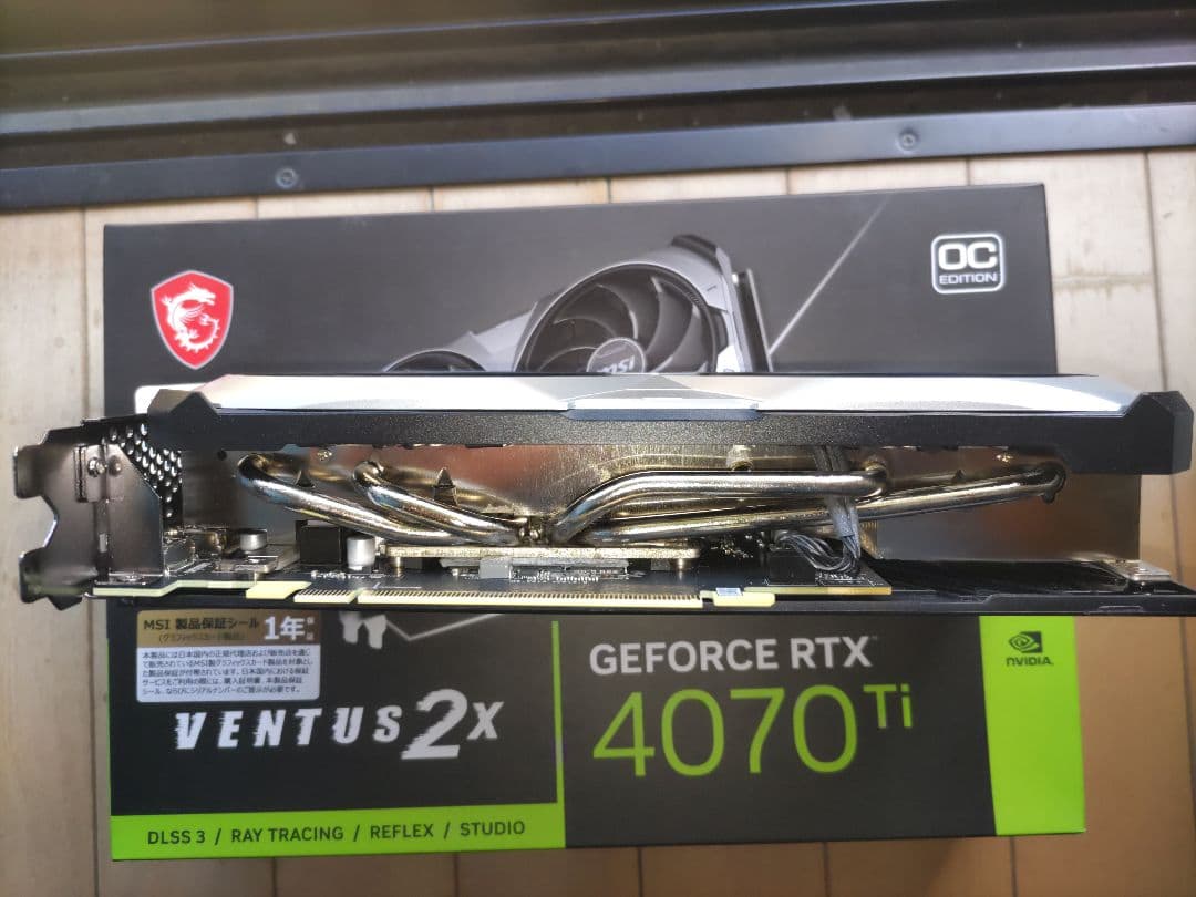 ま*む様 MSI GEFORCE RTX 4070 Ti VENTUS 2X