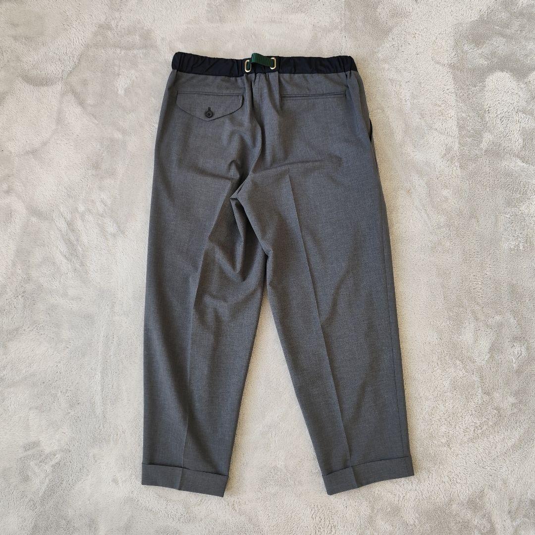 kolor カラー　サイズ3 [24sbm-08136] 1プリーツ　グレー