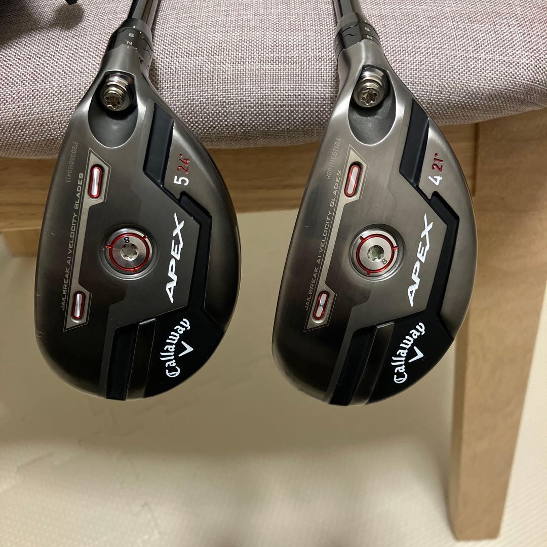 Callaway Apex ユーティリティクラブ 5番 4番セット