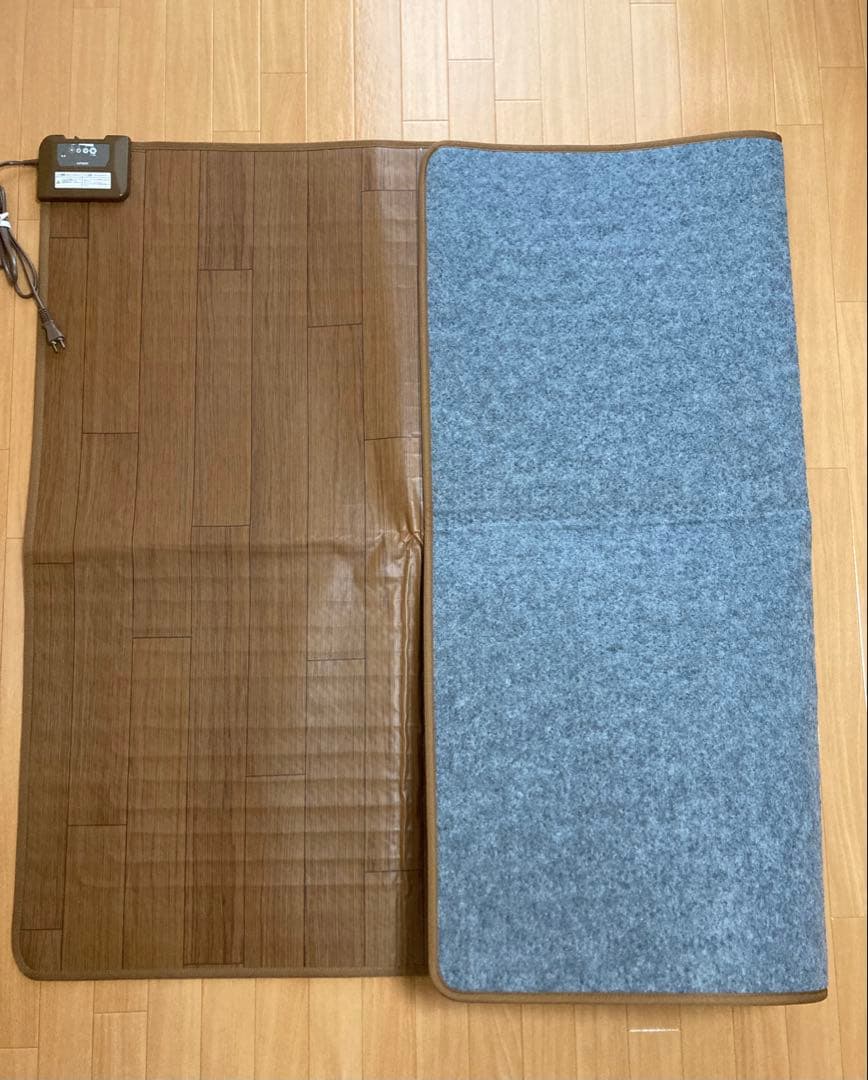 ライフジョイ日本製 表面防水加工 電気カーペット 1.5畳