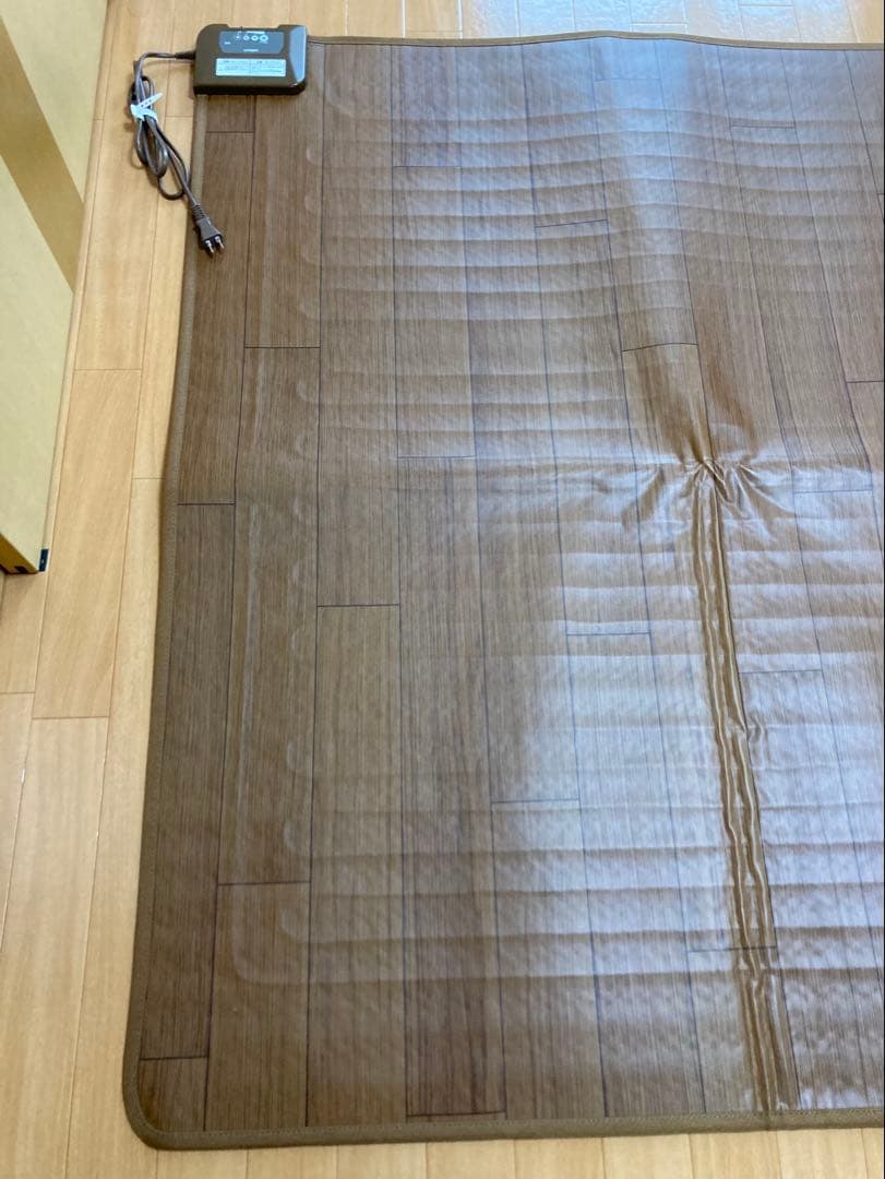 ライフジョイ日本製 表面防水加工 電気カーペット 1.5畳