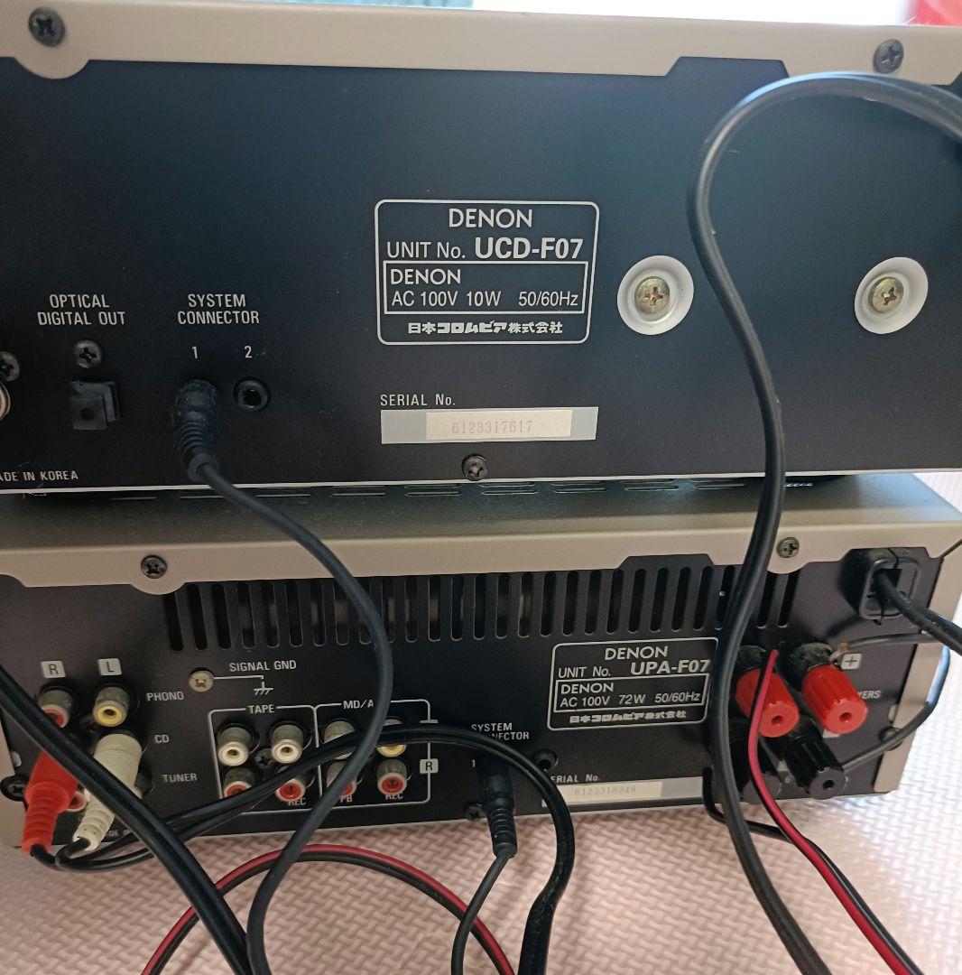 DENON ミニコンポ CDプレーヤー付き
