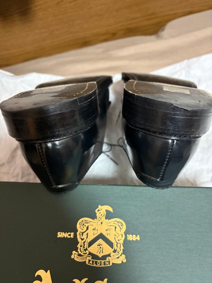 【週末限価格】【2025年12月購入】Alden 9901 コードバン　6.5D