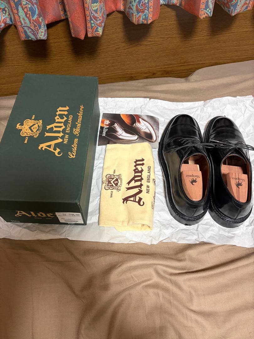 【週末限価格】【2025年12月購入】Alden 9901 コードバン　6.5D