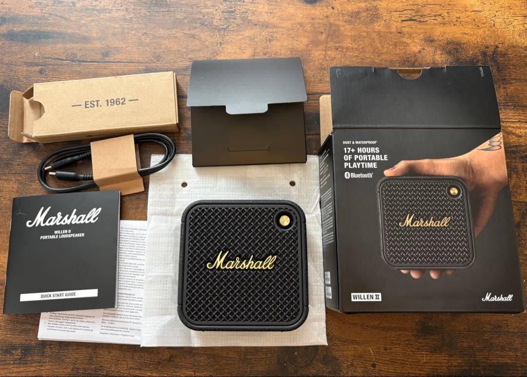 Marshall WILLEN Ⅱマーシャルウィレン2Bluetoothスピーカ