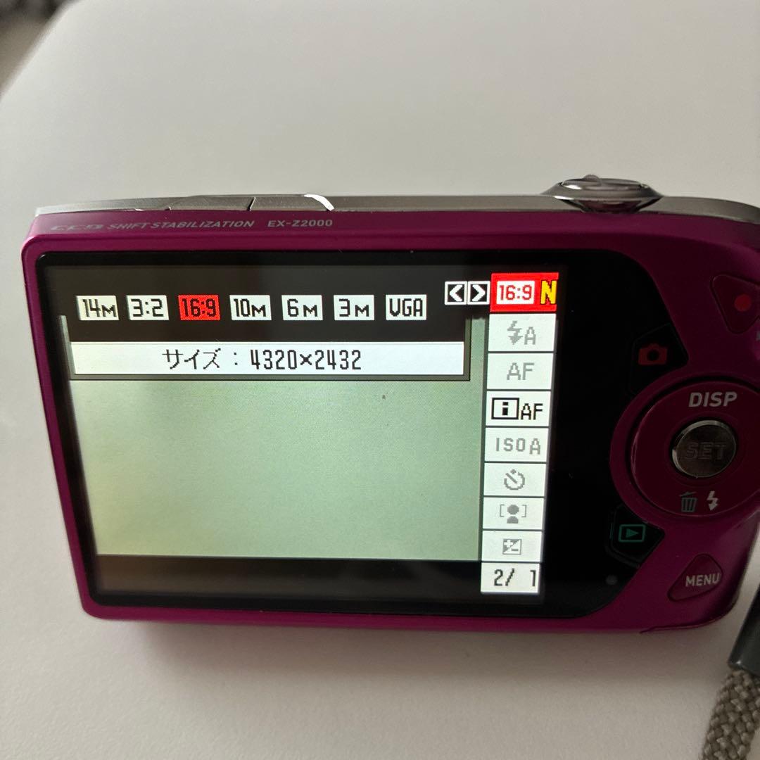 CASIO EXILIM EX-Z2000 デジタルカメラ