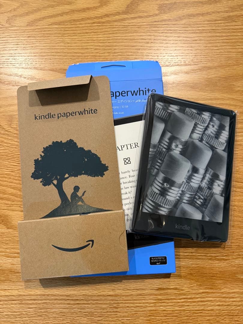 Kindle Paperwhite（第11世代）シグニチャー モデル 白線あり