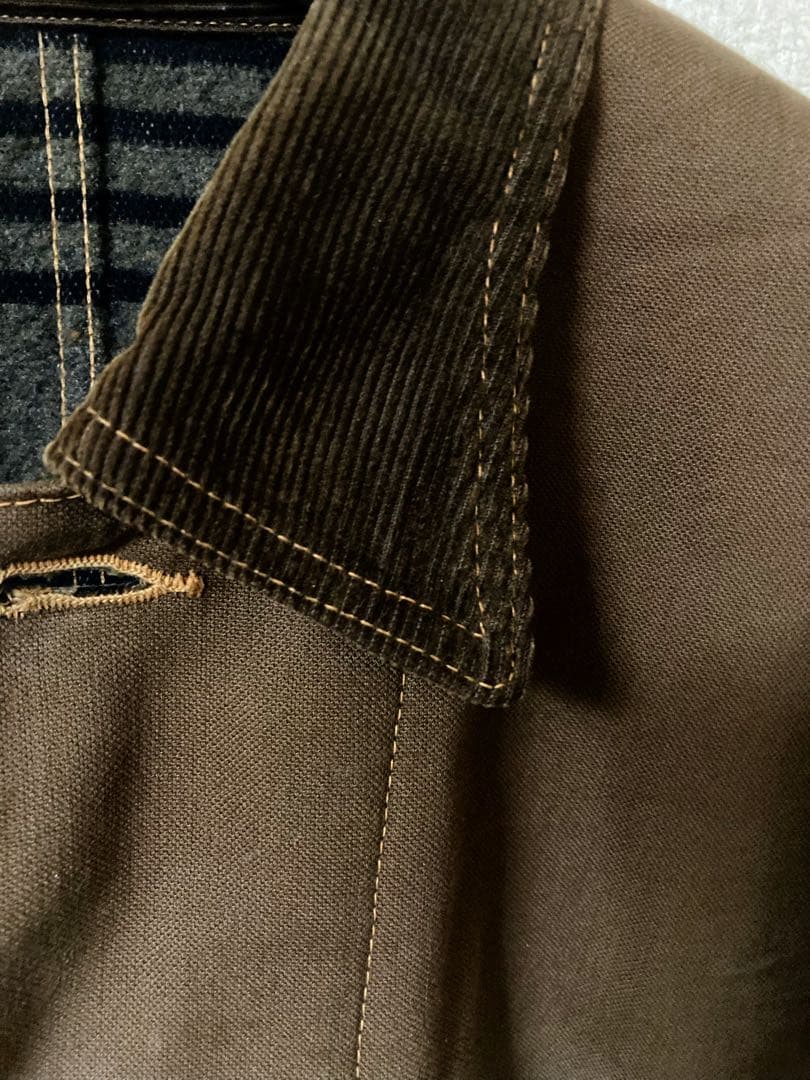 atlast&co カバーオール　ブラウン lot681J サイズ44