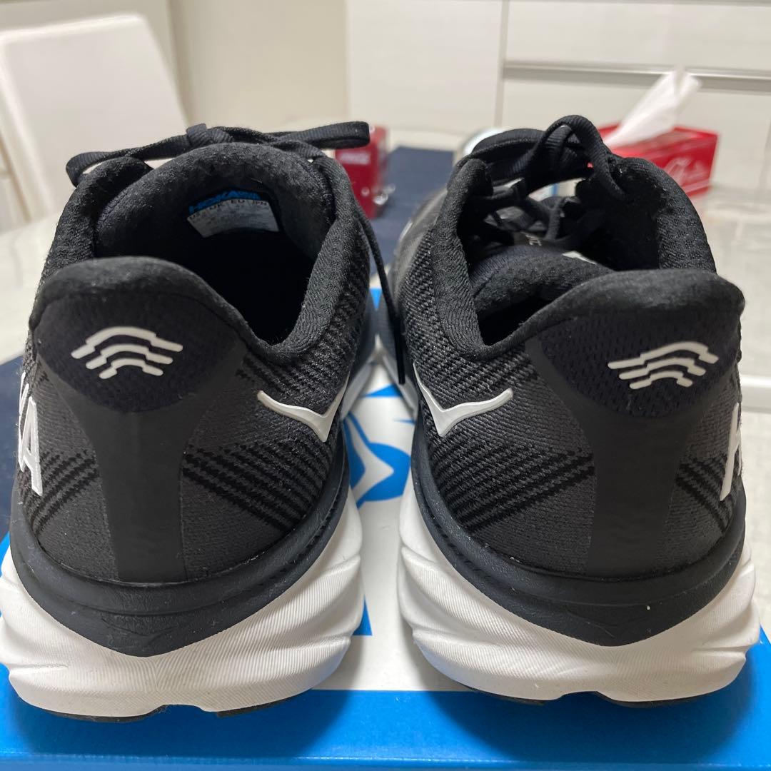 HOKA CLIFTON 9 ブラック26.5cm