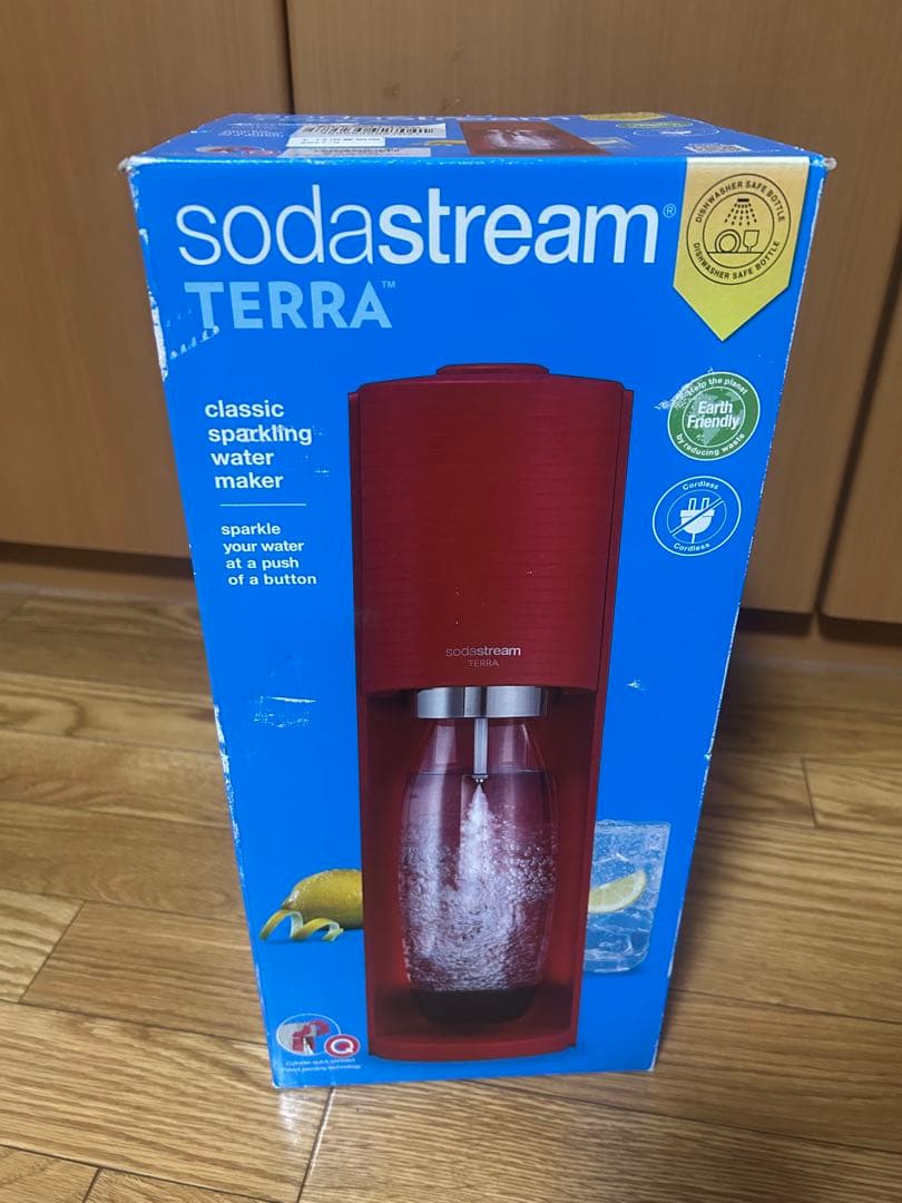 SSM1102 ソーダストリーム　テラ　TERRA レッド