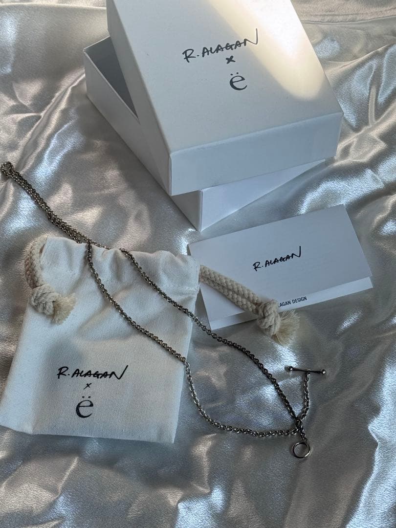 R.ALAGAN x e シルバー ネックレス