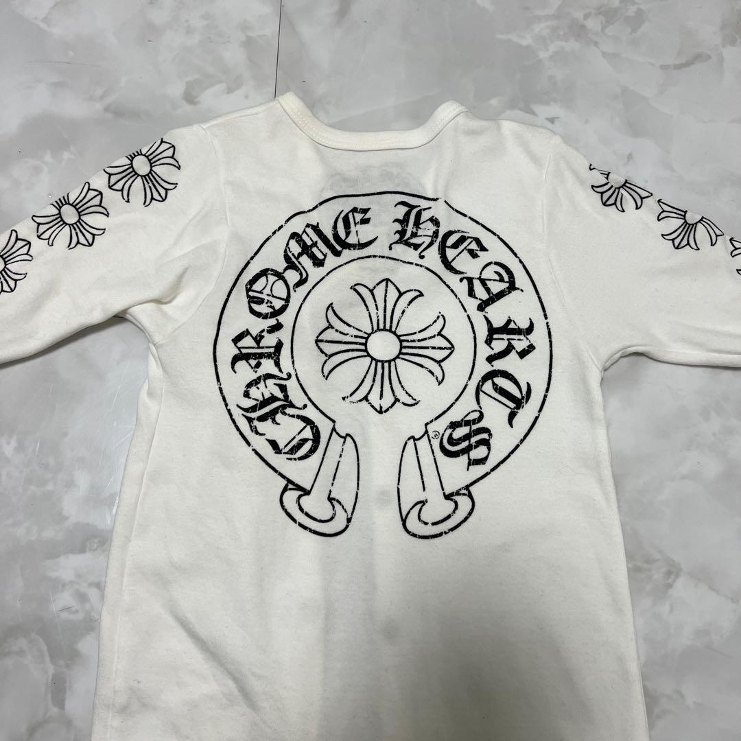 クロムハーツ ロンパース 白