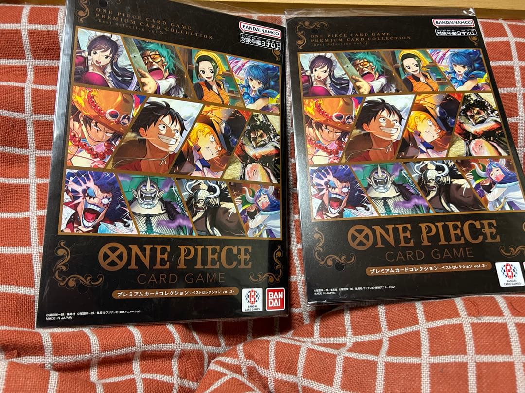 ワンピースカード　ベストセレクション3 未開封　2セット