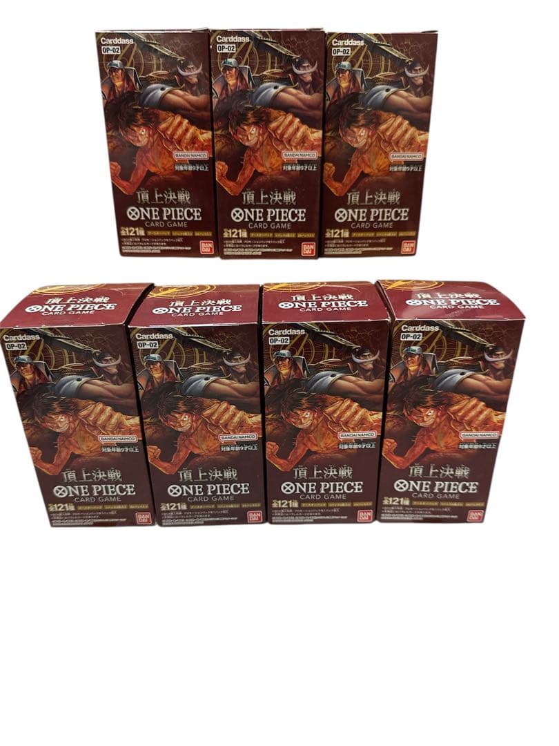 ONE PIECE カードゲーム 頂上決戦7個セット