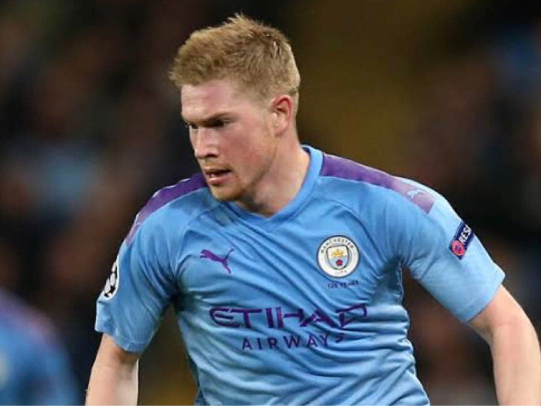 『正規品/優勝パッチ』マンチェスターシティ18/19 デ・ブライネ