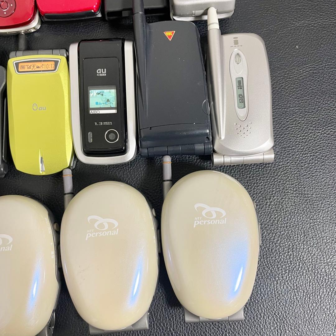 【まとめて40点セット】モックアップ 販売店模型 携帯電話 ガラケー フェラーリ