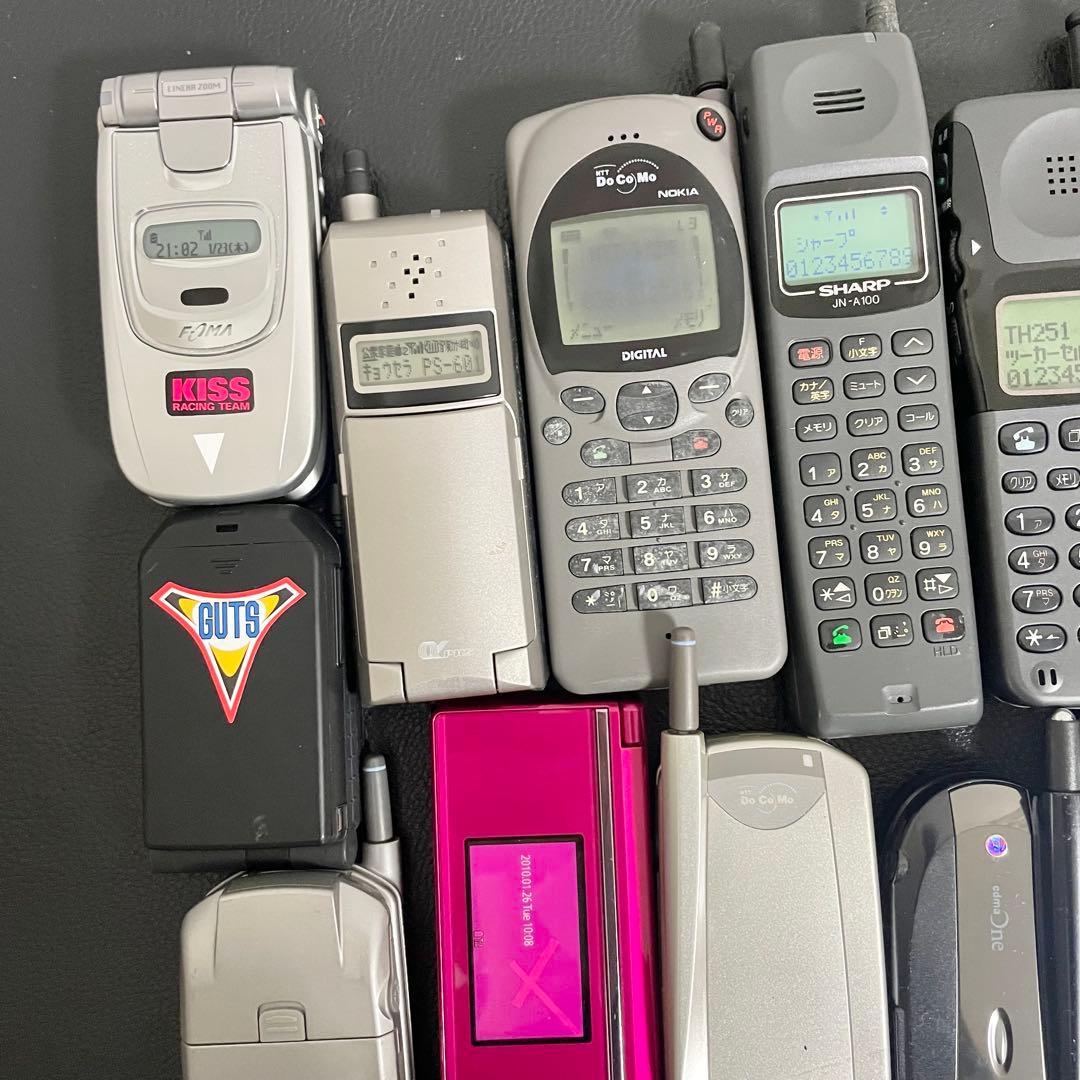 【まとめて40点セット】モックアップ 販売店模型 携帯電話 ガラケー フェラーリ