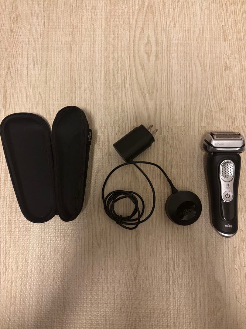 ブラウン シリーズ9 9340s-V 電気シェーバー 充電スタンド付き ブラック