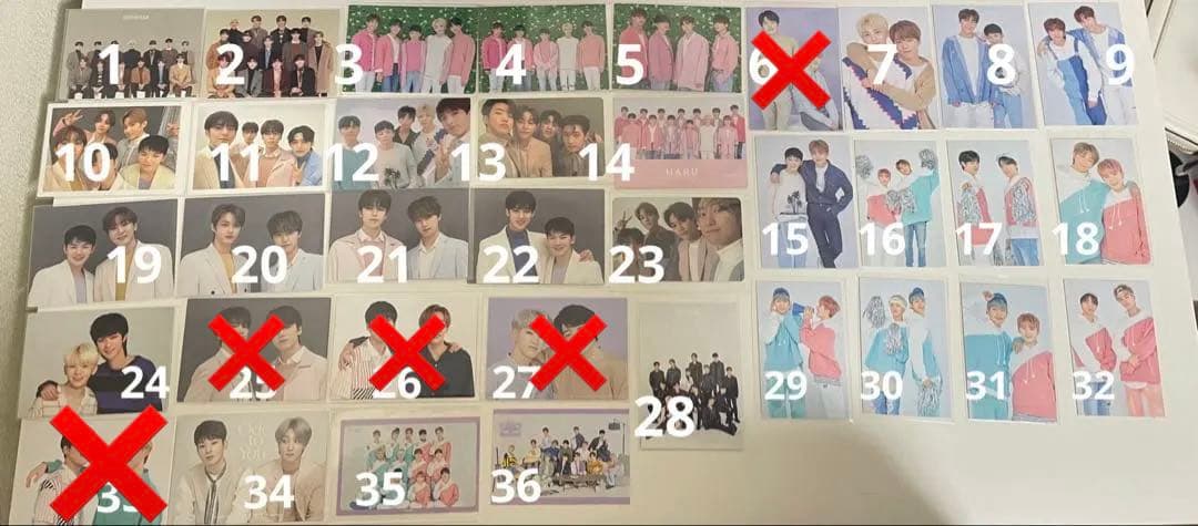 SEVENTEENトレカ ウォヌ ジュン ミンギュ ウジ ディノ ホシ ハオ