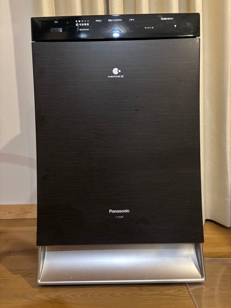 Panasonic F-VXS90 空気清浄機 木目調　2020年