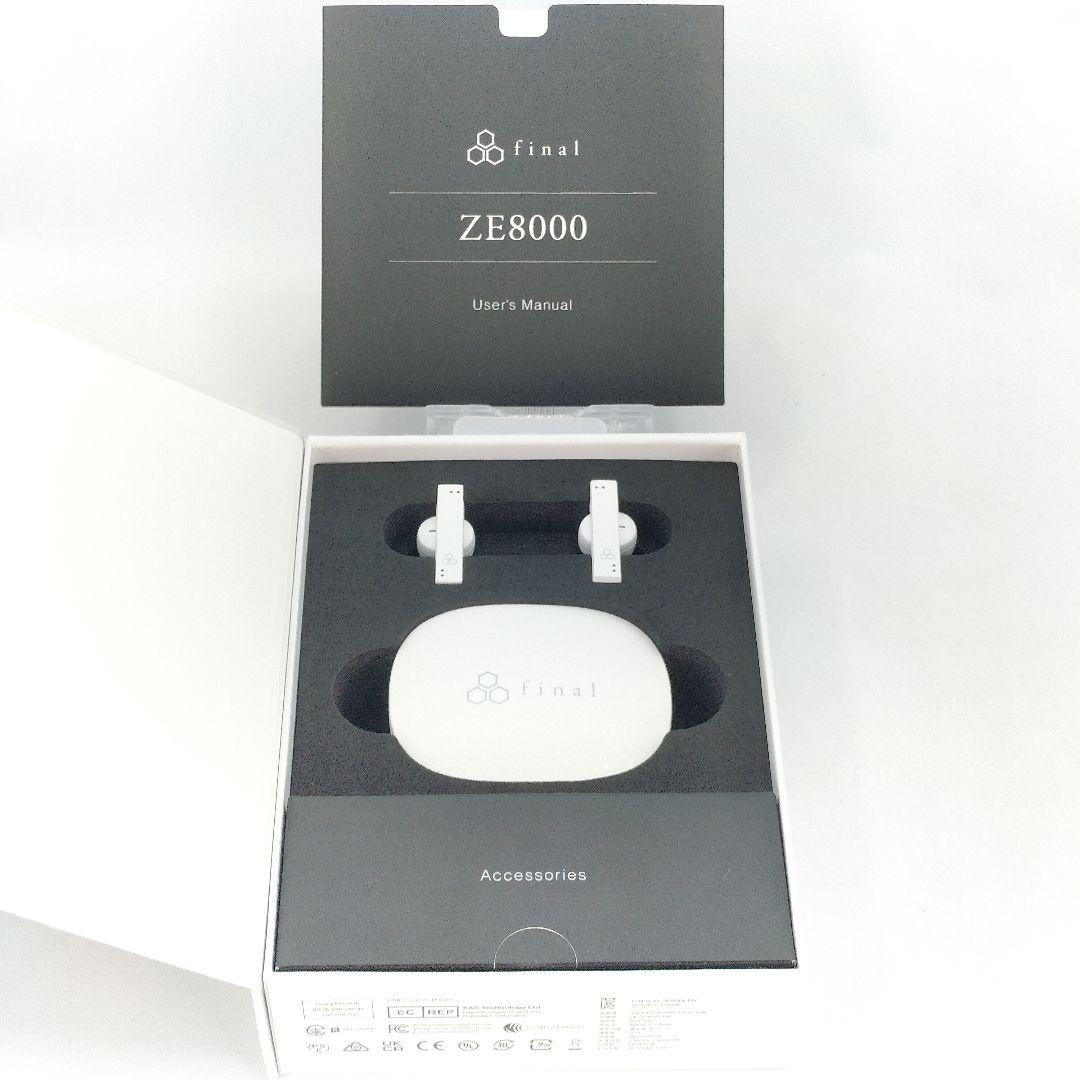 【美品】final ワイヤレスイヤホン ZE8000 Bluetooth