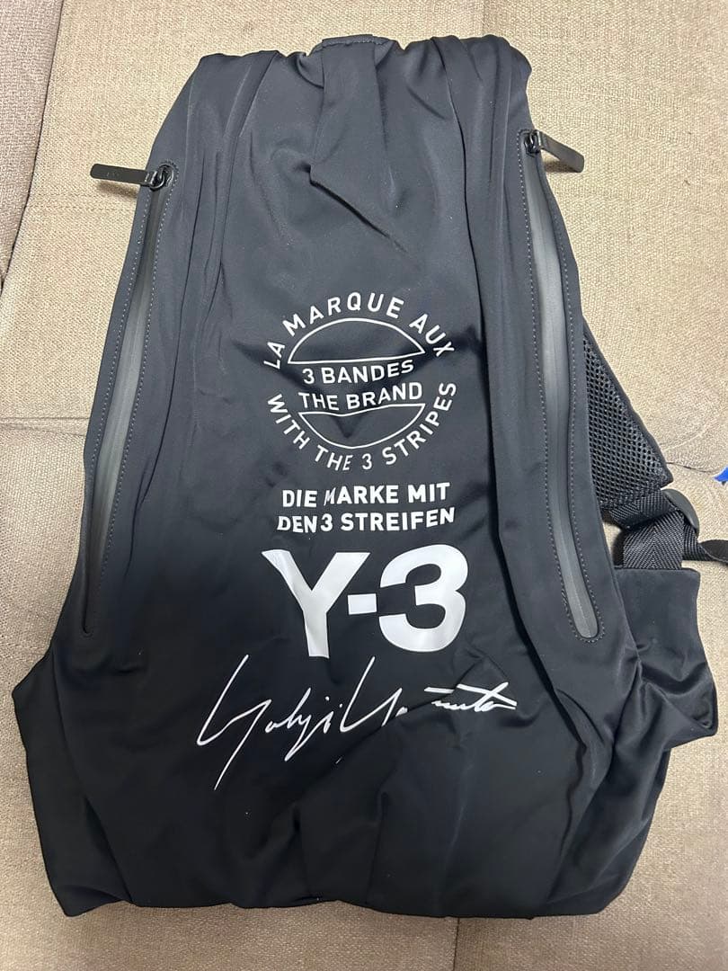 Y-3 ブラック バックパック