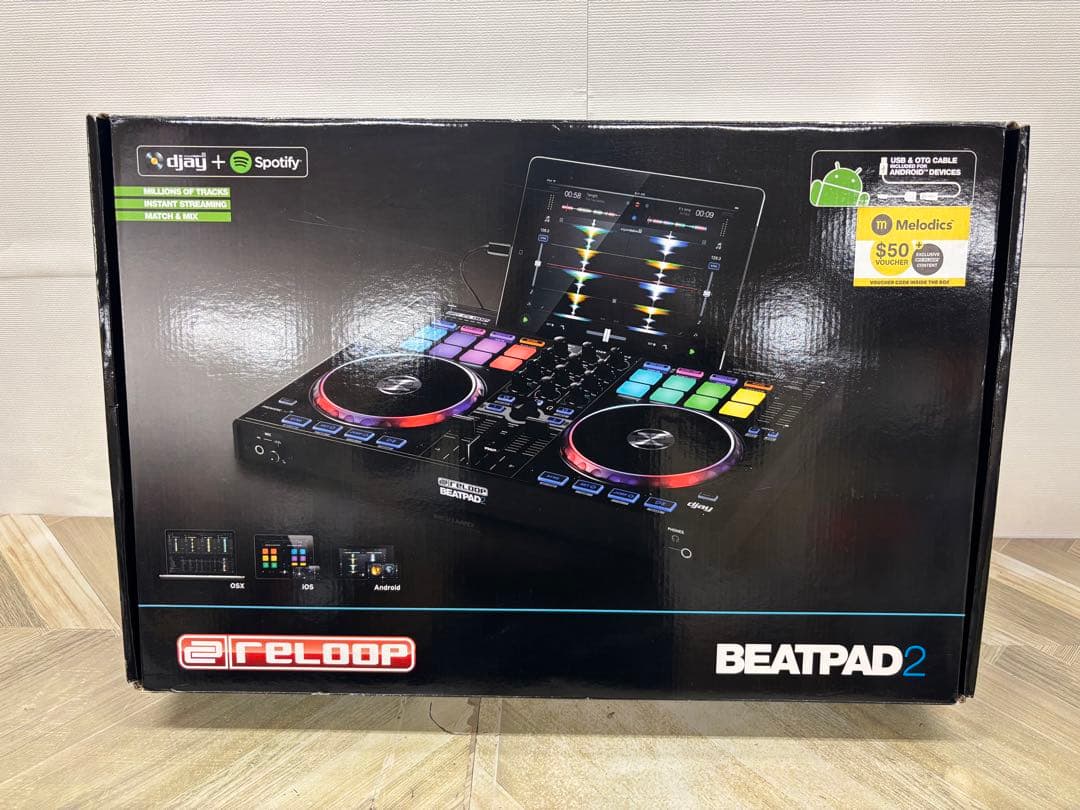 Reloop/PCDJコントローラ BEATPAD2 djay対応